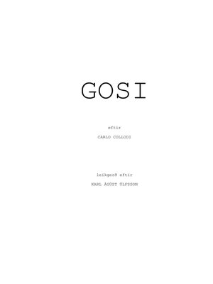 cover image of Gosi
